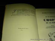 Chopin ou le poète. Illustré de nombreuses photographies d'après les documents de l'époque. par Guy de Pourtalès - Image 2