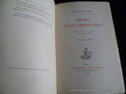 Oeuvres de Prosper Mérimée. Etudes anglo-américaines. par Prosper Mérimée. Texte établi et annoté par Georges Connes - Image 2