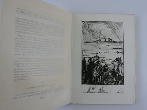 Combats et batailles sur mer. (Septembre 1914-Décembre 1914). Eaux-fortes de Ch. Fouqueray.. C. Farrère et P. Chack.