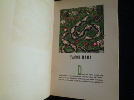 La Vengeance du condor. Bois en couleurs de Marcel Bovis. Edition établie par Henri Jonquières.. Ventura Garcia Calderon. Bois en couleurs de Marcel ...