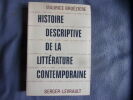 Histoire descriptive de la littérature contemporaine. Maurice Bruézière