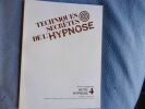 Techniques secrètes de l'hypnose- tome 4 auto-hypnose. Kurt Tepperwein