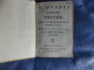 Nasonis tristium libri V argumentis et notis hispanicis illustrati. Ovide