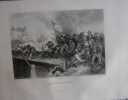 Gravure sur acier 1844 MILITARIA BATAILLE A ARCOLE. 