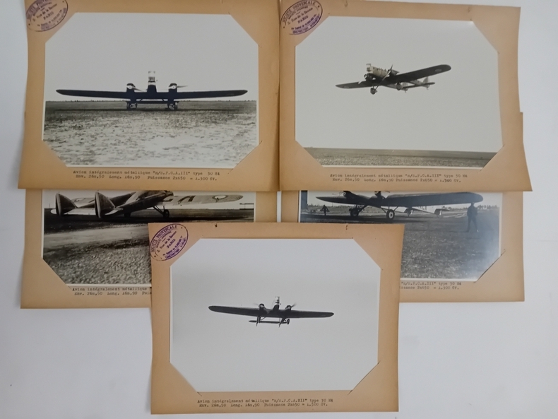 Soci&eacute;t&eacute; Proven&ccedil;ale de Constructions A&eacute;ronautiques: Avion int&eacute;gralement m&eacute;tallique "H/S.P.C.A." type 30M4.. 