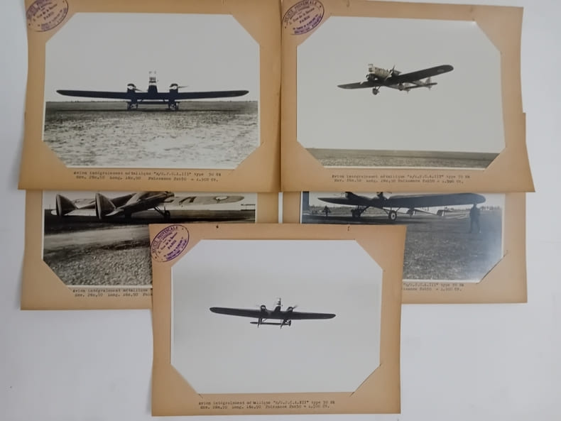 Soci&eacute;t&eacute; Proven&ccedil;ale de Constructions A&eacute;ronautiques: Avion int&eacute;gralement m&eacute;tallique "H/S.P.C.A." type 30M4.. 