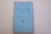 Quelques enseignements des Campagnes du Riff en matière d'aviation (1925-1926).