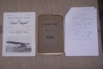 Louis BREGUET: Assemblée générale de la Société Anonyme des Ateliers d'Aviation Louis Breguet Exercice 1962. Suspension aérodynamique du véhicule ...