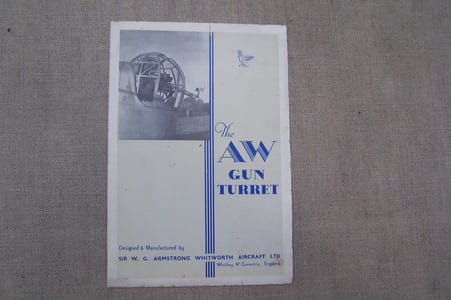 The ARMSTRONG WHITWORTH GUN TURRET