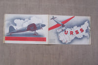 Stans de l'URSS à la 15e Exposition Internationale de l'Aéronautique, Paris 1936. Avion ANT-25, ANT-35, ZKB-19, Moteur AM-34 RFN, Planeur STAKHANOVETZ.