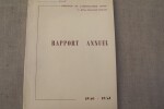 Direction de l'Aéronautique Civile en Afrique Equatoriale Française. Rapport annuel 1956-1957.. 