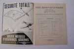 TOUR AERIEN DE LA FRANCE 1957. Les engagés. Itinéraire et programme de déroulement. Les avions participant au Tour. Historique 1953 à 1956. Les ...