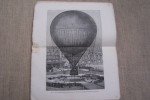 Le granbd ballon captif à vapeur de M. Henry Giffard. Cour des Tuileries 1878-1879. Troisième édition.. TISSANDIER Gaston