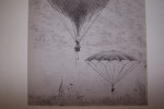 AEROSTATION: Ballon libre et parachute. . BESSON Charles