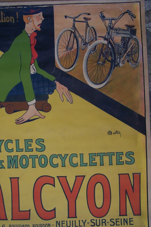 CYCLES ET MOTOCYCLETTES ALCYON par MARTIN O'MALLEY. O'MALLEY