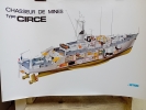 Deux affiches DTCN batiment naval: Chasseur de mines type Circ&eacute;. Aviso type d'Estienne d'Orves.. 