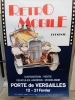 Affiches RETROMOBILE Bastille, Porte de Versailles.. 