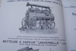 Machines agricoles et industrielles ERNEST DUPONT constructeur à Charmes(Vosges). Vers 1909. Batteuses, locomobiles, moto-batteuse, etc.... 