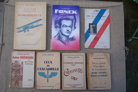 PREMIERE GUERRE MONDIALE: Jacques MORTANE! Deux grands chevaliers de l'aventure: Marc Pourpe et Raoul Lufbéry, Baudinière, 1937. Jacques MORTANE: ...