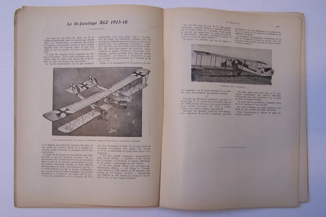 Avions Allemands, Zeppelins et moteurs. Lettre-préface de Georges Besançon.. LAGORGETTE Jean