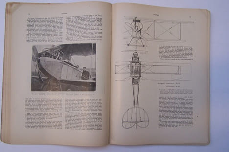 Avions Allemands, Zeppelins et moteurs. Lettre-préface de Georges Besançon.. LAGORGETTE Jean