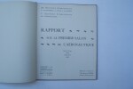 Rapport sur le premier Salon de l'Aéronautique, Grand Palais, Décembre 1908. Publié sous la direction de M. Gustave RIVES Président du Comité ...