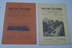 LA TRACTION ELECTRIQUE.Revue universelle des applications de l'électricité aux transports ferroviaires et automobiles.. 