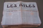 LES AILES Journal hebdomadaire de la locomotion aérienne. Rédacteur en Chef: Georges HOUARD.1922-1928. HOUARD Georges