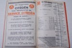 INDICATEUR DES TRANSPORTS CITROEN Réseau de Paris. Service d'hiver à dater du17 OCTOBRE 1933. 