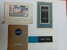 AUTOMOBILE: Plaquettes et catalogues: FACEL VEGA HK 500. Automobiles FORD, Bordeaux: Chassis 500 kilogs, tracteur FORDSON. DONNET 1928. La Petite ...