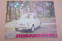 STEYR-PUCH 650 TR Importateur: M.A.M. à Trappes.