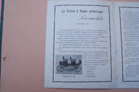 The Locomobile G° of America, Paris. VOITURES A VAPEUR perfectionnées.