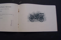 Voitures Automobiles avec moteur à pétrole. Em. DELAHAYE & Cie. 1899. Paris, Rue du Banquier. Tours, Rue du Gazomètre.