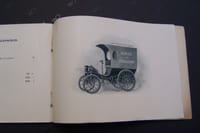 Voitures Automobiles avec moteur à pétrole. Em. DELAHAYE & Cie. 1899. Paris, Rue du Banquier. Tours, Rue du Gazomètre.
