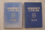 ALMANACH CITROEN 1932 1933. 