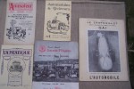 REVUES AUTOMOBILE: Automobiles & Cyclecars N° 1 (Printemps 197). L'Animateur des Temps Nouveaux (2 Décembre 1927): La Signalisation Rationnelle des ...