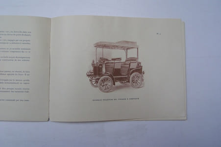 Automobiles à Vapeur, chauffées au pétrole lampant, Absolument Inexplosibles GARDNER-SERPOLLET. 9 et 11 Rue Stendhal, Paris. 1901.