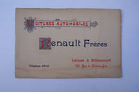 Voitures automobiles RENAULT Frères. Usines à Billancourt. Voitures légères à pétrole. La Voiture RENAULT, Type 1902, Extrait du Journal "La Locomotion" par L. BAUDRY DE SAUNIER. Classement des Voitures RENAULT Frères dans les Courses 1899, 1900, 1901. Description générale. Voitures légères Type "Paris-Berlin", "Paris-Bordeaux".