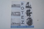 Avions civils et moteurs POTEZ. Potez 60, 58, 56. Moteurs 3.B, 6.B., 9 Ab.. 