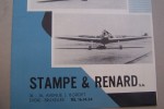 Constructions aéronautiques STAMPE & RENARD 34 6 36 Avenue J. Bordet Evere- Bruxelles. Avion S.R. 7B Moteur Bombardier.. 