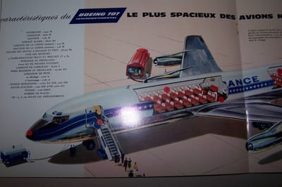 AIR FRANCE BOEING 707 INTERCONTINENTAL