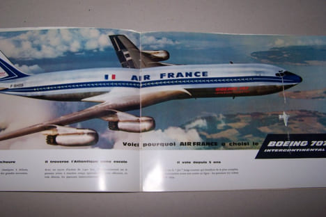 AIR FRANCE BOEING 707 INTERCONTINENTAL. undefined