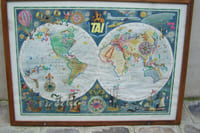Affiche: TAI Transports Aériens Intercontinentaux.