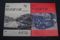 THE CLASSIC CAR Official Quarterly of the Classic Car Club of America.