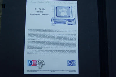 DOCUMENT PHILATELIQUE MUSEE DE LA POSTE