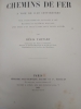 Construction et exploitation des chemins de fer &agrave; voie de 0,60 centim&egrave;tres. Voie, terrassements, ouvrages d'art, machines et mat&eacute;riel  avec &eacute;tude d'un ...