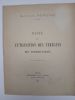 Note sur l'utilisation des terrains des fortifications.. PEREIRE Gustave