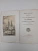 Chemin de fer de l'Ouest. Notice sur la station de Chartres. R&eacute;sum&eacute; historique. La ville et ses monuments.. MOUTIE A.
