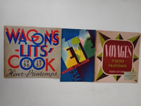 WAGONS-LITS COOK Voyages d'hiver et de printemps 1936-1937. Voyages Hiver-Printemps 1938-1939. Voyages d'Eté 1934.
