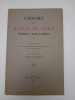L'effort du réseau du Nord pendant et après la guerre. Conférence faite à la Société Industrielle du Nord de la France à Lille le 16 Janvier 1921.. ...
